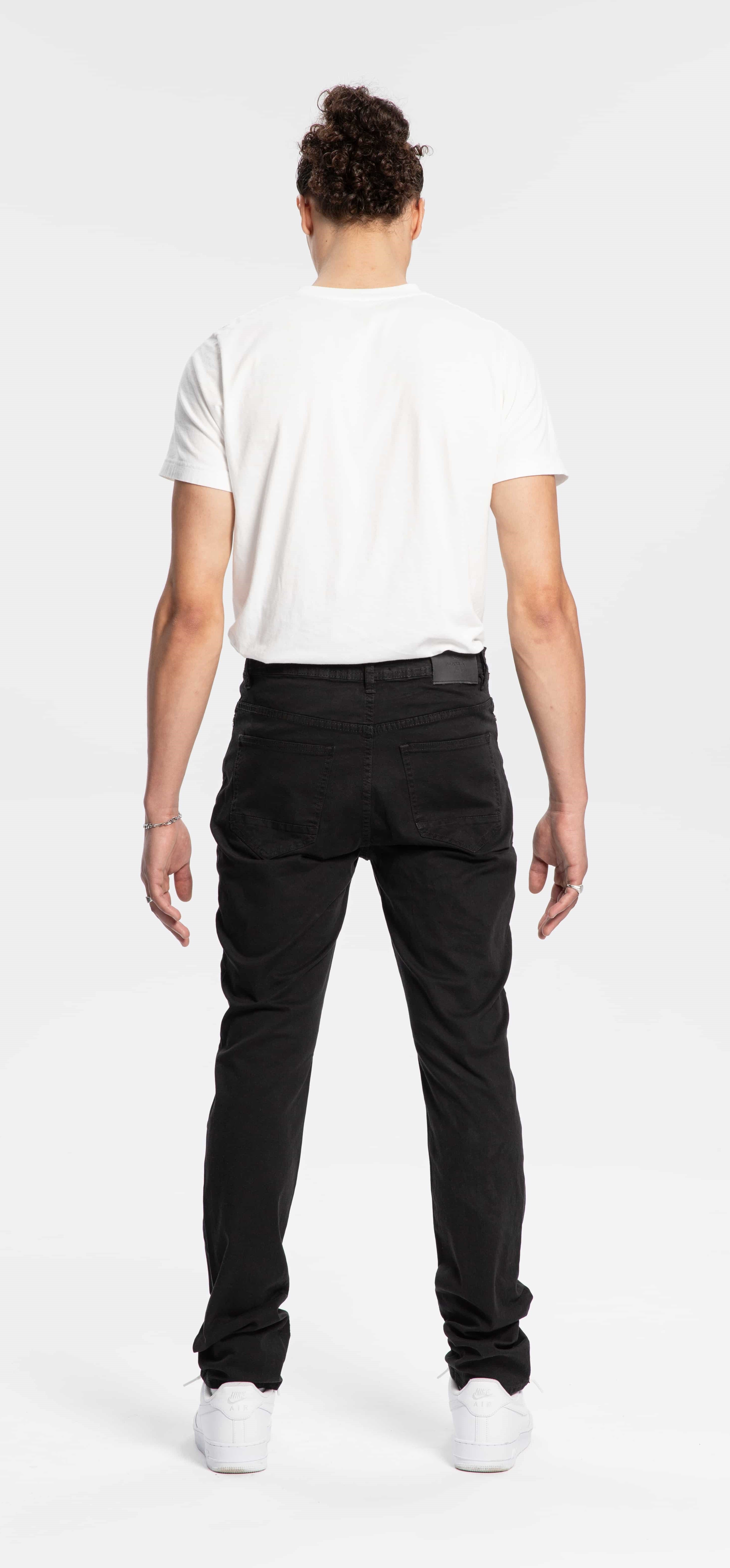 Slim Straight Fit Black Chino